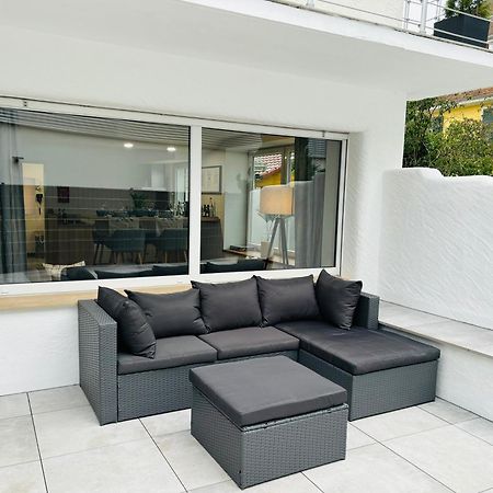 Jacuzzi Terrasse 55' Tv Kueche Regendusche Apartment Bad Bellingen Luaran gambar