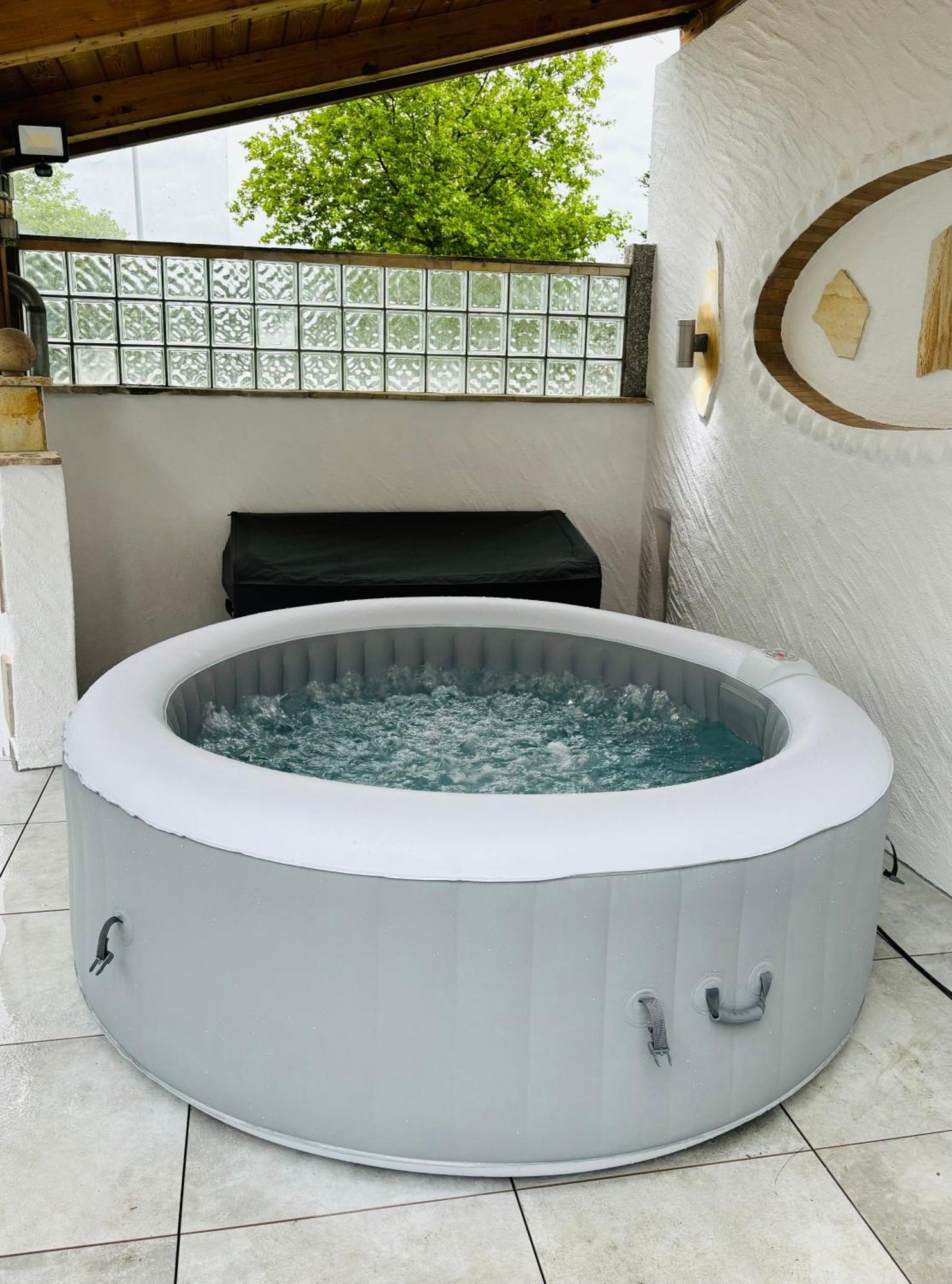 Jacuzzi Terrasse 55' Tv Kueche Regendusche Apartment Bad Bellingen Luaran gambar